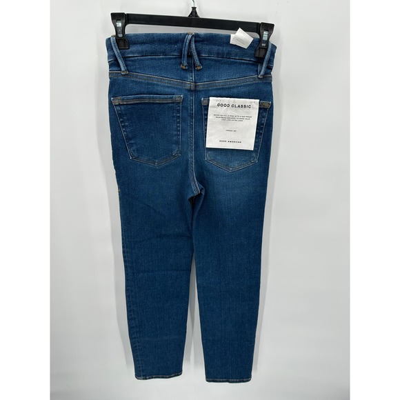 GOOD AMERICAN NWT ALWAYS FITS GOOD CLASSIC in Blue822 // Sz 00-4 - Picture 10 of 12